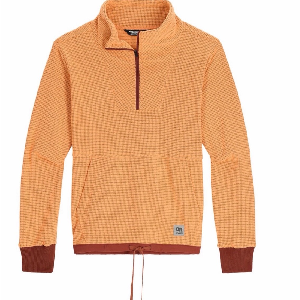 Outdoor Research trail mix waffle-grid 1/4 zip fleece - Picture 4 of 6